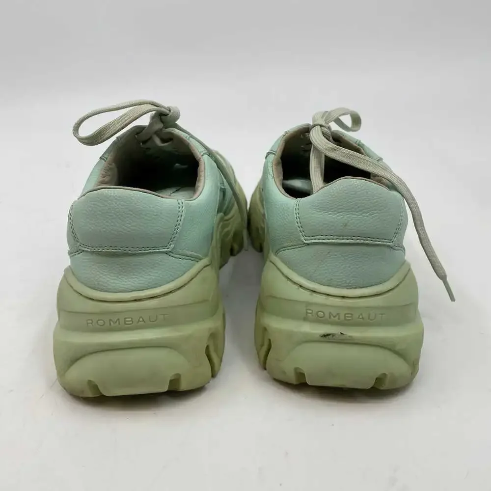 Rombaut Green Leather Sneakers | Women’s 39EU (8.5US) Classic clinicaorall.com.br</title>
